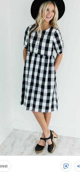 Roolee Dresses & Skirts - Roolee XL Cambridge Court Checkered Dress